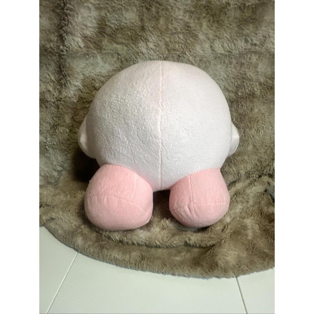 New Big 13" Pastel Sweet Pink Ball Kirby Plush NWT Rare TAITO - Picture 5 of 5